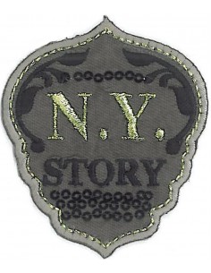 Motif brodé NY Story